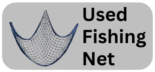 Used Fishing Net Logo